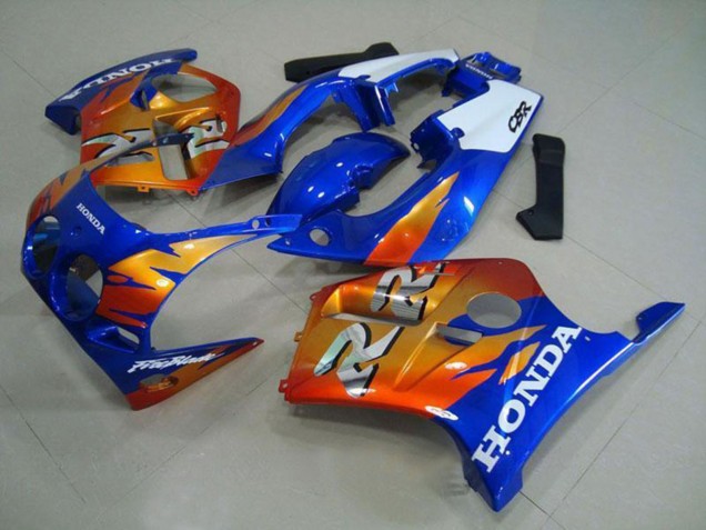 1988-1989 White Blue Orange Honda CBR250RR MC19 Motorcycle Fairings Canada