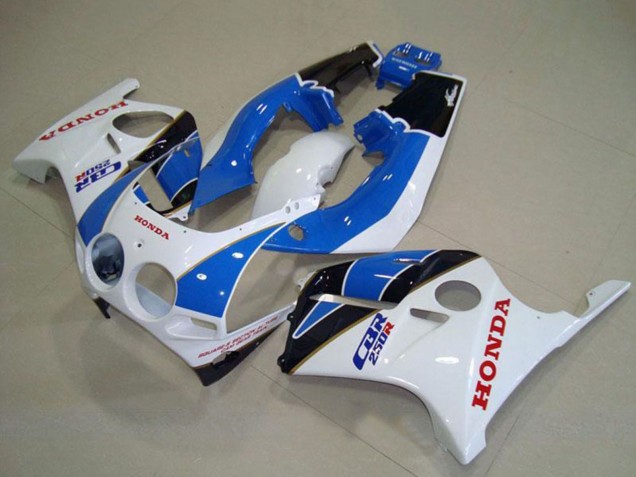 1988-1989 White Light Blue Glossy Black Honda CBR250RR MC19 Motorcycle Fairings Canada