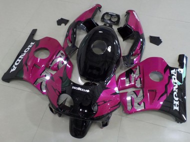 1990-1998 Pink Glossy Black Honda CBR250RR MC22 Motorcycle Fairing Kits Canada