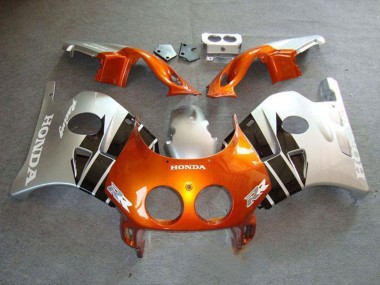 1990-1998 Silver Orange Glossy Black Honda CBR250RR MC22 Motorcycle Fairings Canada
