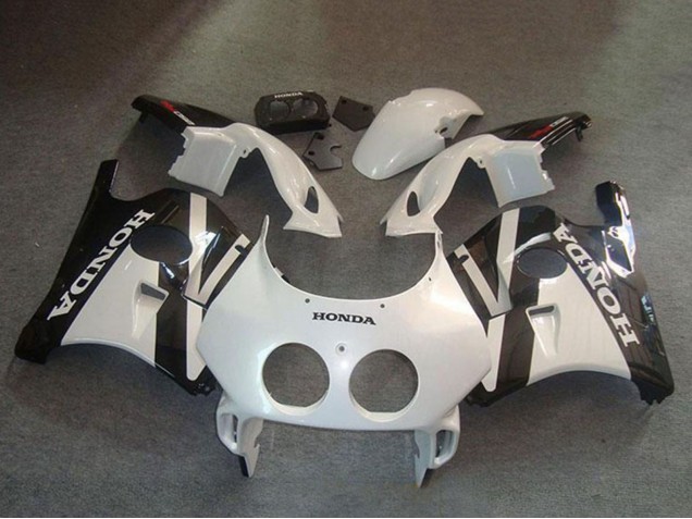 1990-1998 White Glossy Black Honda CBR250RR MC22 Motorcycle Fairing Kits Canada