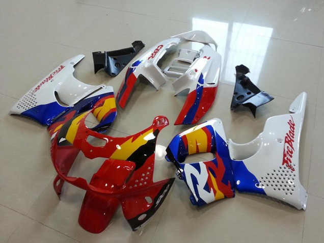1996-1997 White Red Blue Yellow Honda CBR900RR 893 Motorcycle Fairings Canada