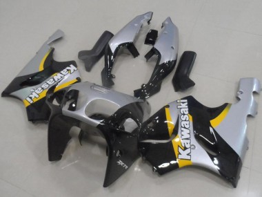 1996-2003 Silver Glossy Black Yellow Kawasaki ZX7R Motorcycle Fairings Canada