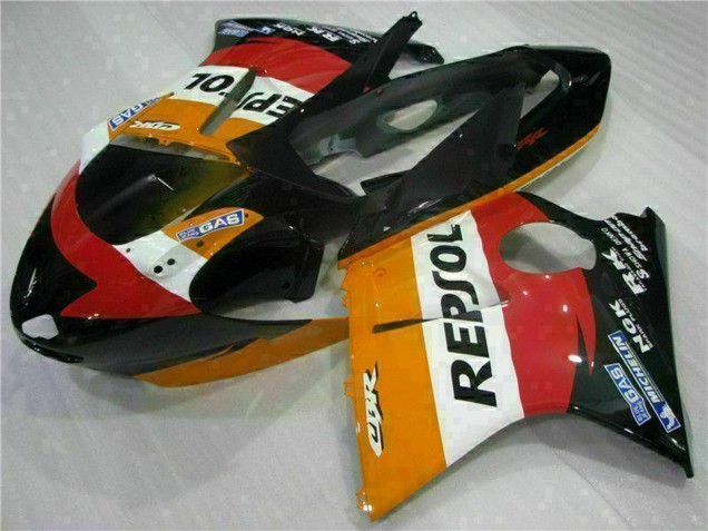 1996-2007 Orange White Red Glossy Black Repsol Honda CBR1100XX Motorcycle Fairing Canada