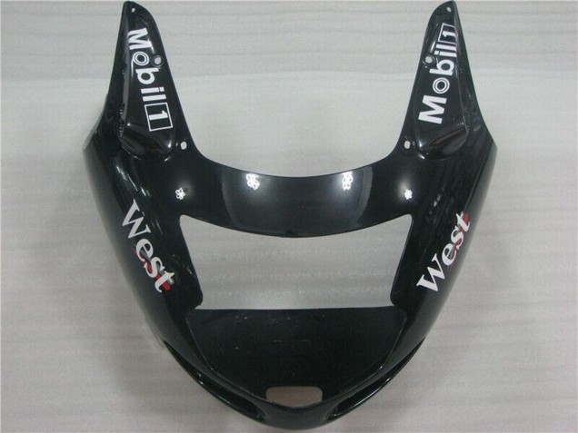 1996-2007 Glossy Black White West Honda CBR1100XX Motorcycle Fairings Canada