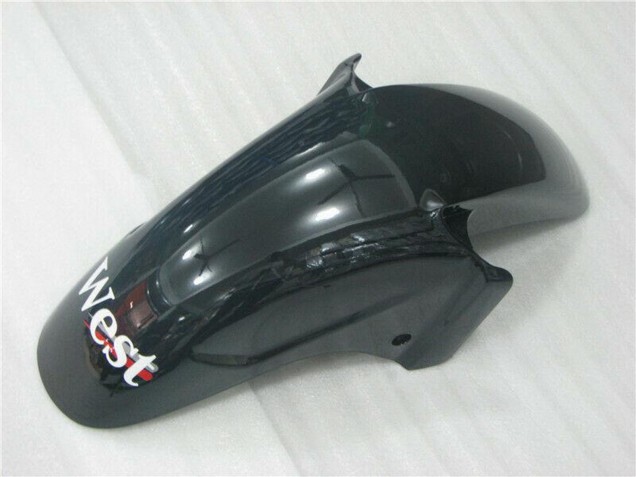 1996-2007 Glossy Black White West Honda CBR1100XX Motorcycle Fairings Canada