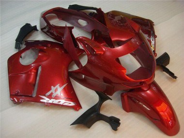 1996-2007 Red Honda CBR1100XX Motorcycle Fairing Canada