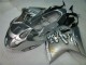 1996-2007 Silver Black Flame Honda CBR1100XX Motorcycle Fairing Canada