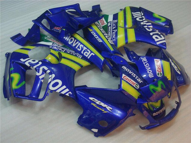 1995-1996 Blue Green Yellow MoviStar Red Castrol Honda CBR600 F3 Motorcycle Fairings Canada