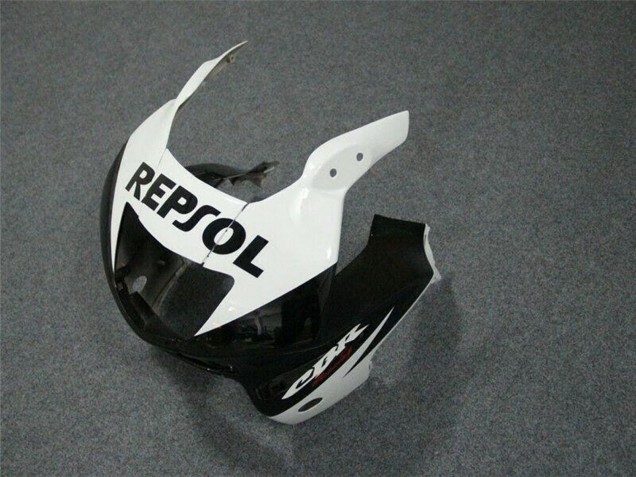 1997-1998 White Glossy Black Repsol Honda CBR600 F3 Motorcycle Fairings Canada