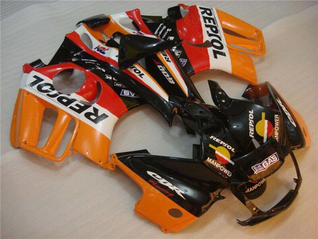 1995-1996 Orange White Red Glossy Black Repsol Honda CBR600 F3 Motorcycle Fairings Canada