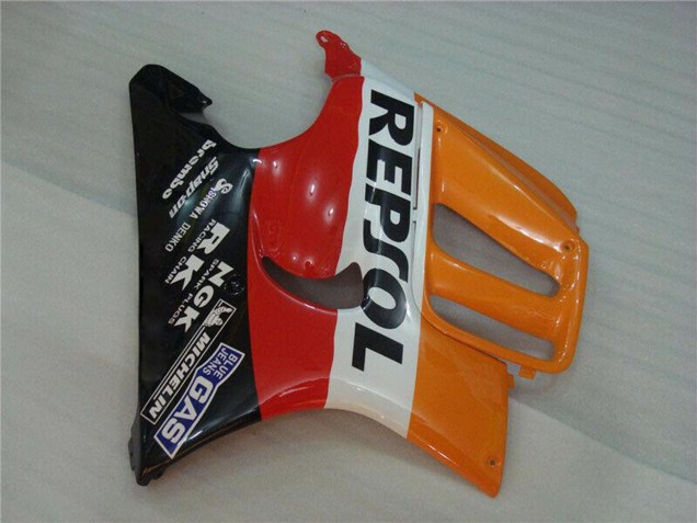 1995-1996 Orange White Red Glossy Black Repsol Honda CBR600 F3 Motorcycle Fairings Canada