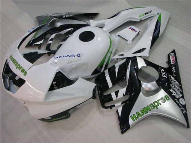 1995-1996 White Silver Green Hannspree Honda CBR600 F3 Motorcycle Fairings Canada