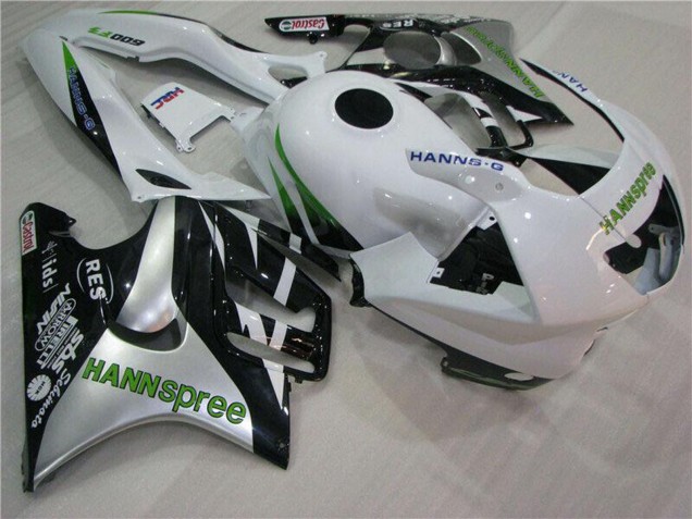 1995-1996 White Silver Green Hannspree Honda CBR600 F3 Motorcycle Fairings Canada