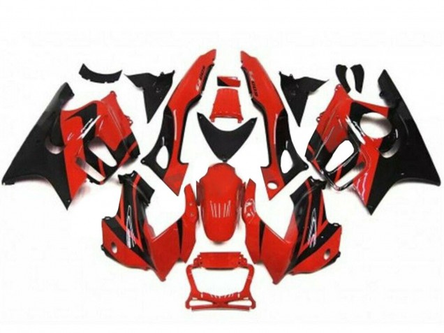 1995-1996 Red Glossy Black Honda CBR600 F3 Motorcycle Fairing Kit Canada