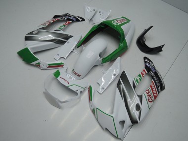 1997-2005 White Green Glossy Black Castrol Honda VTR1000F Motorcycle Fairings Canada