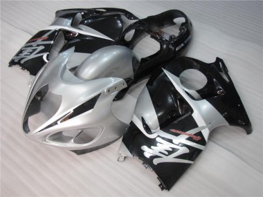 1996-2007 Silver Black Suzuki GSXR 1300 Hayabusa Motorcycle Fairings Canada