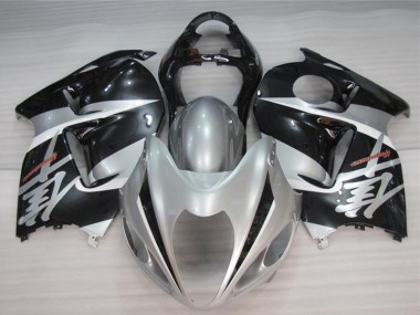 1996-2007 Silver Black Suzuki GSXR 1300 Hayabusa Motorcycle Fairings Canada