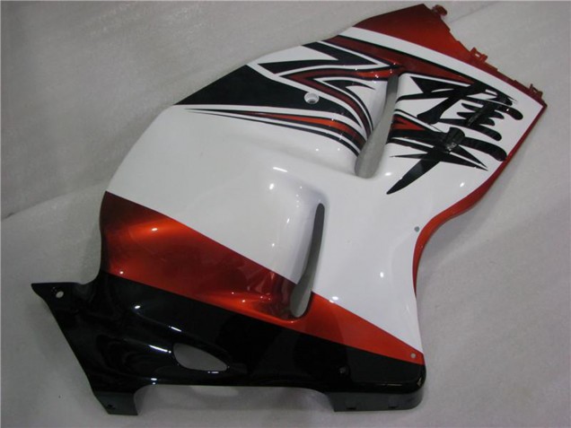 1996-2007 White Orange Black Suzuki GSXR 1300 Hayabusa Motorcycle Fairings Canada
