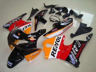 1998-1999 Orange White Red Glossy Black Repsol Honda CBR900RR 919 Motorcycle Fairings Canada