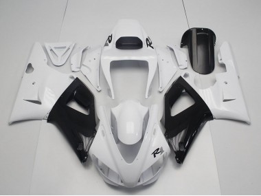 1998-1999 Pearl White Black Yamaha YZF R1 Motorcycle Fairings Canada