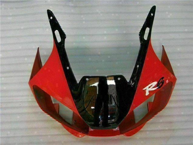 1998-2002 White Red Glossy Black Yamaha YZF R6 Motorcycle Fairing Canada