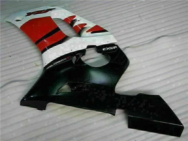 1998-2002 White Red Glossy Black Yamaha YZF R6 Motorcycle Fairing Canada