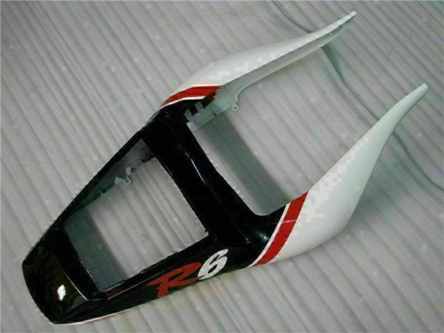 1998-2002 White Red Glossy Black Yamaha YZF R6 Motorcycle Fairing Canada