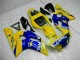 1998-2002 Yellow Blue White Camel Motul Yamaha YZF R6 Motorcycle Fairings Canada