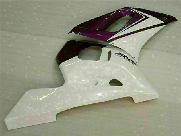 1998-2002 White Purple Yamaha YZF R6 Motorcycle Fairings Canada