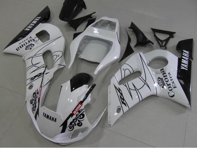 1998-2002 White Black Red Corona Motul Yamaha YZF R6 Motorcycle Fairings Canada