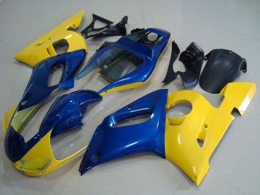 1998-2002 Yellow Blue Yamaha YZF R6 Motorcycle Fairings Canada