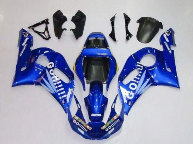1998-2002 Blue White Go Motul Yamaha YZF R6 Motorcycle Fairings Canada