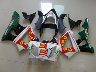 2000-2001 White Red Green Glossy Black San Carlo Honda CBR900RR 929 Motorcycle Fairings Canada