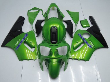 2000-2001 Green Black Blue Kawasaki ZX12R Motorcycle Fairings Canada