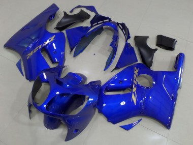 2000-2001 Blue Gold Decals Kawasaki ZX12R Motorcycle Fairings Canada