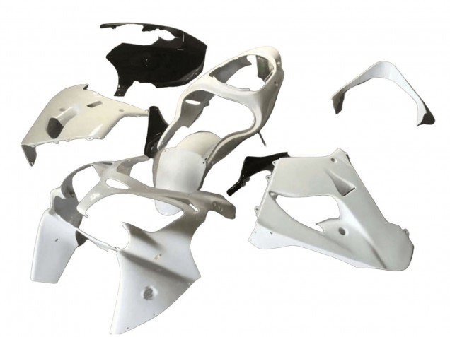 2000-2001 White Black Kawasaki ZX9R Motorcycle Fairings Canada