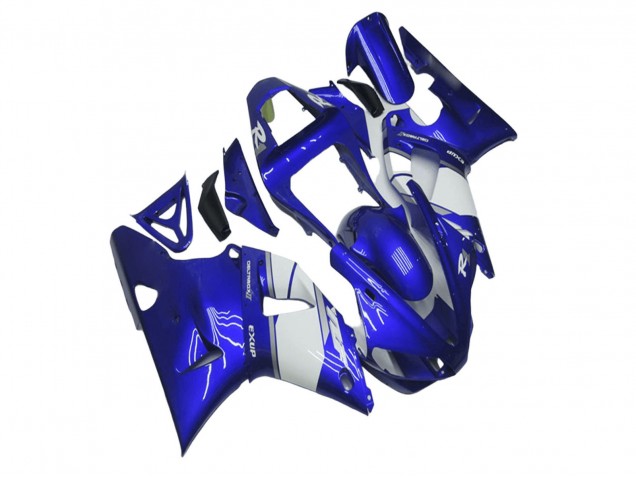 2000-2001 Blue White Yamaha YZF R1 Motorcycle Fairing Canada