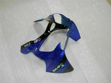 2000-2002 Blue Glossy Black Elf Bridgestone Kawasaki ZX6R Motorcycle Fairings Canada