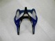 2000-2002 Blue Glossy Black Elf Bridgestone Kawasaki ZX6R Motorcycle Fairings Canada