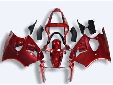 2000-2002 Red Kawasaki ZX6R Motorcycle Fairings Canada