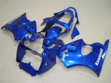 2000-2002 Blue Kawasaki ZX6R Motorcycle Fairings Canada