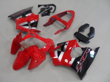 2000-2002 Red Silver Glossy Black OEM Style Kawasaki ZX6R Motorcycle Fairings Canada