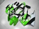 2000-2002 Green White Black Kawasaki ZX6R Motorcycle Fairing Kits Canada