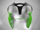 2000-2002 Green White Black Kawasaki ZX6R Motorcycle Fairing Kits Canada