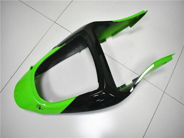 2000-2002 Green White Black Kawasaki ZX6R Motorcycle Fairing Kits Canada