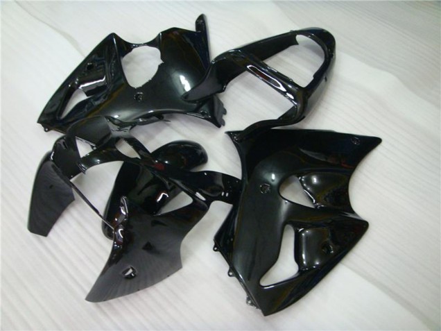 2000-2002 Glossy Black Kawasaki ZX6R Motorcycle Fairings Canada