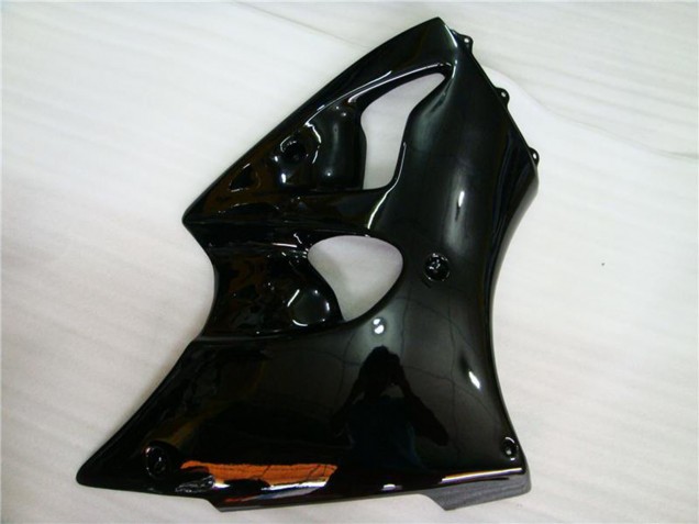 2000-2002 Glossy Black Kawasaki ZX6R Motorcycle Fairings Canada