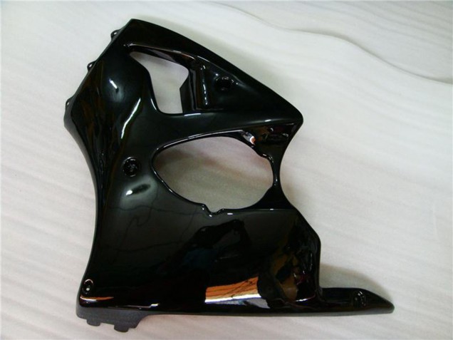 2000-2002 Glossy Black Kawasaki ZX6R Motorcycle Fairings Canada