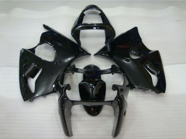 2000-2002 Glossy Black Kawasaki ZX6R Motorcycle Fairings Canada
